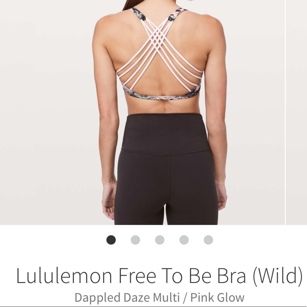 Lululemon Free to be (wild) bra